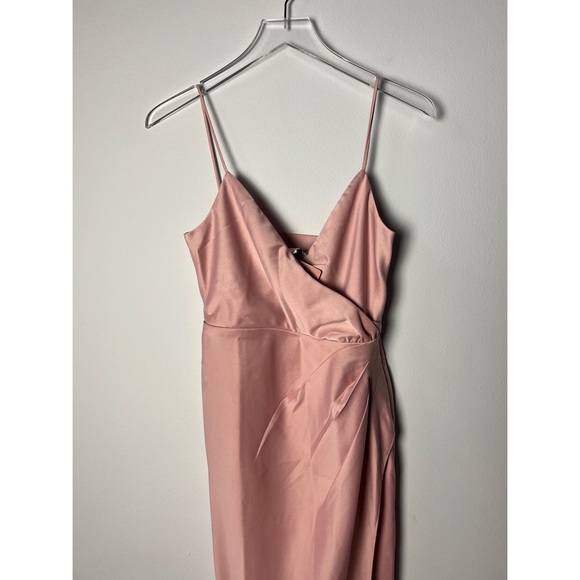 NWT Sachin & Babi Freya Charmeuse Maxi Dress 4 Dusty Rose - Picture 6 of 16
